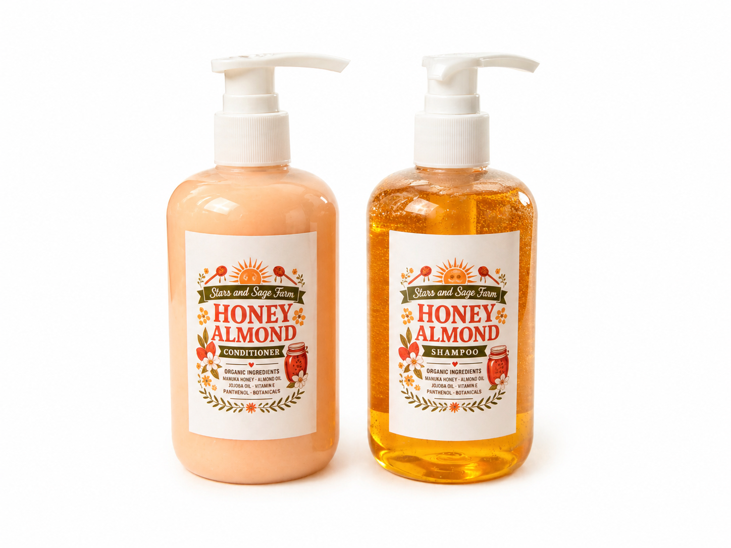 Honey Almond Shampoo or Conditioner