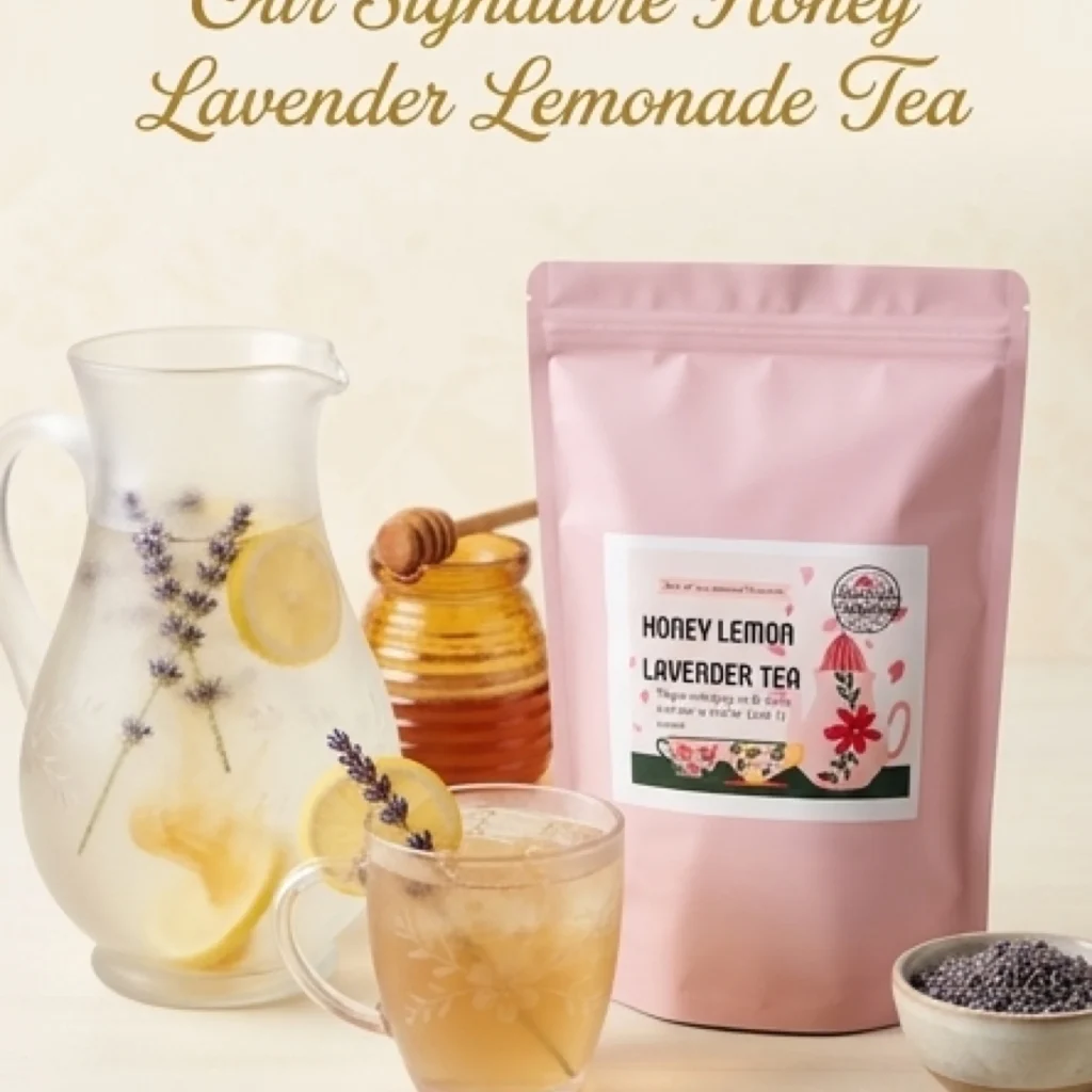 Honey Lavender Lemonade Tea